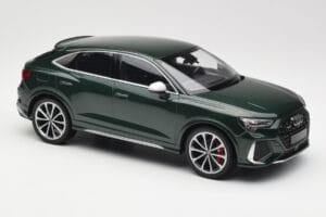 Audi RS Q3 Sportback 8U Green Metallic Minichamps 1:18 155018102 Metal — billede 4 af 6