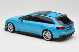 Audi RS4 B9 Avant Darwin Pro Blå Kilo Works 1:18 KLW002303 Metal — billede 7 af 8