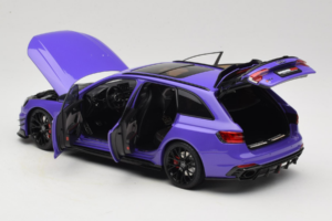 Audi RS4 B9 Avant Darwin Pro Lilla Kilo Works 1:18 KLW002301 Metal — billede 5 af 8