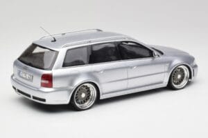 Audi RS4 B5 Avant Sølv Custom Wheels Otto 1:18 OT521 Resin — billede 2 af 6