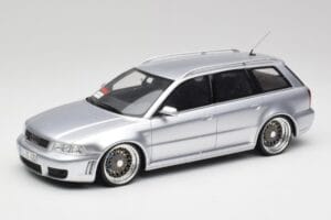 Audi RS4 B5 Avant Sølv Custom Wheels Otto 1:18 OT521 Resin