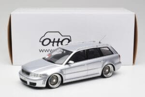 Audi RS4 B5 Avant Sølv Custom Wheels Otto 1:18 OT521 Resin — billede 6 af 6