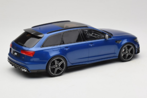 Audi RS6 C7 ABT Performance Avant Blå Exclusive Edition GT Spirit 1:18 AUDI011 Resin — billede 2 af 6