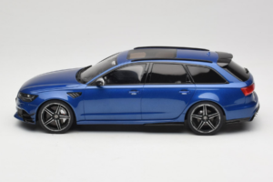 Audi RS6 C7 ABT Performance Avant Blå Exclusive Edition GT Spirit 1:18 AUDI011 Resin — billede 3 af 6
