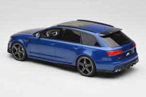 Audi RS6 C7 ABT Performance Avant Blå Exclusive Edition GT Spirit 1:18 AUDI011 Resin — billede 5 af 6