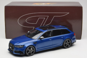 Audi RS6 C7 ABT Performance Avant Blå Exclusive Edition GT Spirit 1:18 AUDI011 Resin — billede 6 af 6