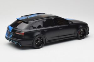 Audi RS6 C7 Avant GMK Blå & Sort GT Spirit 1:18 GT799 Resin — billede 2 af 6