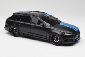 Audi RS6 C7 Avant GMK Blå & Sort GT Spirit 1:18 GT799 Resin — billede 4 af 6
