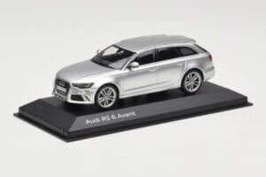Audi RS6 C7 Avant Prisma Silver Minichamps 1:43 5011216213 Metal — billede 2 af 4
