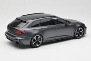 Audi RS6 C8 Avant Matt Grey Minichamps 1:18 155018015 Metal — billede 2 af 6