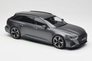 Audi RS6 C8 Avant Matt Grey Minichamps 1:18 155018015 Metal — billede 4 af 6