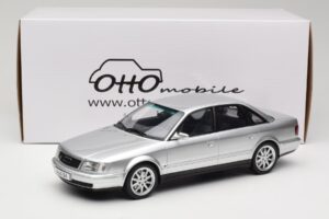 Audi S4 C4 4.2 V8 Crystal Silver Otto 1:18 OT464 Resin — billede 6 af 6