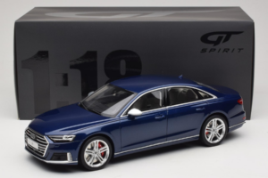 Audi S8 D5 Blå GT Spirit 1:18 GT313 Resin — billede 6 af 6