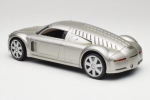 Audi Rosemeyer Sølv Maisto 1:18 31625 Metal — billede 7 af 8