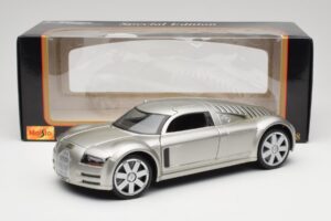 Audi Rosemeyer Sølv Maisto 1:18 31625 Metal — billede 8 af 8