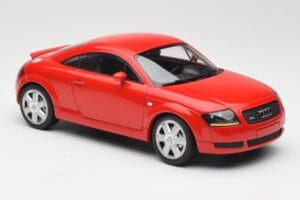 Audi TT 8N Rød Minichamps 1:18 155017022 Metal — billede 4 af 6