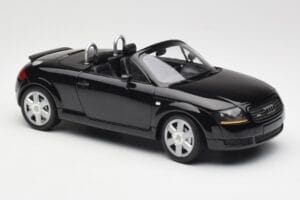 Audi TT 8N Roadster Black Metallic Minichamps 1:18 155017030 Metal — billede 4 af 6