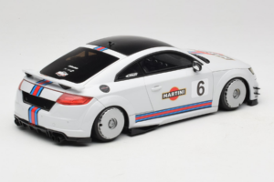 Audi TT ABT RS 8S Martini Grå GT Spirit 1:18 GT152-C1 Resin — billede 2 af 6