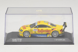 Audi TT-R #18 C. Abt Abt Sportsline DTM 2001 Minichamps 1:43 400011118 Metal — billede 4 af 5