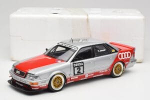Audi V8 D11 #2 Team Dekra F. Jelinski DTM 1992 Minichamps 1:18 100921002-O Metal — billede 8 af 8