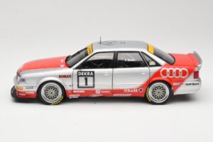 Audi V8 DTM #1 Team AZR F. Biela DTM Champion 1992 Minichamps 1:18 100921001 Metal — billede 4 af 8