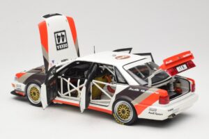 Audi V8 Quattro DTM #44 Team AZR F. Jelinski 1991 Minichamps 1:18 100911044 Metal — billede 5 af 8
