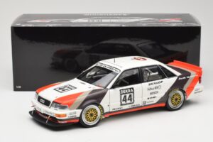 Audi V8 Quattro DTM #44 Team AZR F. Jelinski 1991 Minichamps 1:18 100911044 Metal — billede 8 af 8