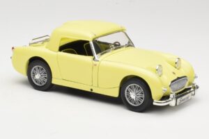 Austin-Healey Sprite Mk1 Gul Revell 1:18 8835 Metal — billede 6 af 8