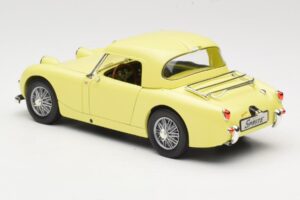 Austin-Healey Sprite Mk1 Gul Revell 1:18 8835 Metal — billede 7 af 8