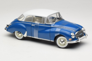 Auto Union 1000 S Coupe Blå Hvid Revell 1:18 08909 Metal — billede 4 af 6