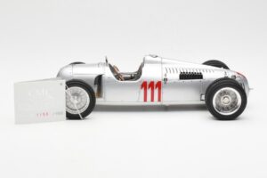 Auto Union Type C #111 H. Stuck Schauinsland Hillclimb Germany 1937 CMC 1:18 M-162 Metal — billede 3 af 6