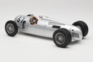 Auto Union Type C #57 H. Stuck Winner Shelsley Walsh Hill Climb 1936 Minichamps 1:18 155361057 Metal — billede 5 af 6