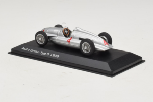Auto Union Typ D #4 Sølv Minichamps 1:43 5030900703-R1 Metal — billede 3 af 4