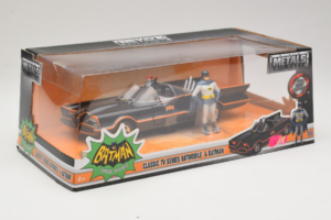 Batmobile Med Batman-figur Metals Diecast 1:24 98259 Metal — billede 2 af 3