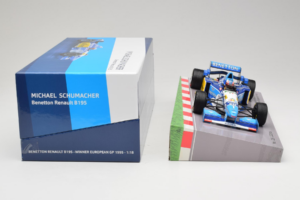 Benetton B195 Renault #1 M. Schumacher European GP Winner F1 World Champion 1995 Minichamps 1:18 513953201 Metal — billede 6 af 7