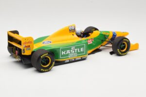Benetton Ford B193B #5 R. Patrese 3rd Place British GP 1993 Minichamps 1:18 110930906 Metal — billede 2 af 6