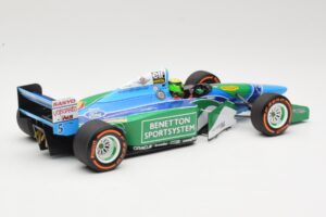 Benetton Ford B194 #5 M. Schumacher Demonstration Run Belgian GP 2017 Minichamps 1:18 510941705 Metal — billede 2 af 6