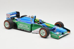 Benetton Ford B194 #5 M. Schumacher Demonstration Run Belgian GP 2017 Minichamps 1:18 510941705 Metal — billede 4 af 6