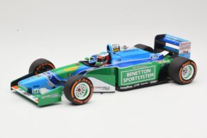 Benetton Ford B194 #5 M. Schumacher Demonstration Run Belgian GP 2017 Minichamps 1:18 510941705 Metal