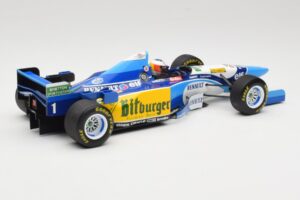 Benetton Renault B195 #1 M. Schumacher Winner Belgian GP 1995 Minichamps 1:18 510952901 Metal — billede 2 af 6