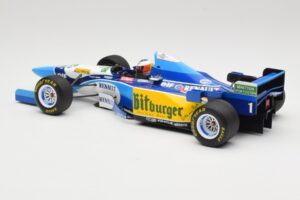 Benetton Renault B195 #1 M. Schumacher Winner Belgian GP 1995 Minichamps 1:18 510952901 Metal — billede 5 af 6
