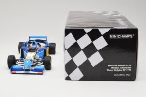 Benetton Renault B195 #1 M. Schumacher Winner Belgian GP 1995 Minichamps 1:18 510952901 Metal — billede 6 af 6