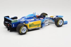Benetton Renault B195 #1 M. Schumacher Winner German GP 1995 Minichamps 1:18 510952701 Metal — billede 2 af 6