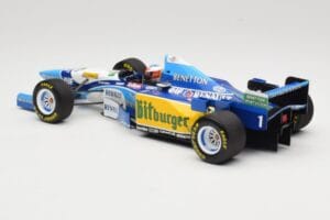 Benetton Renault B195 #1 M. Schumacher Winner German GP 1995 Minichamps 1:18 510952701 Metal — billede 5 af 6