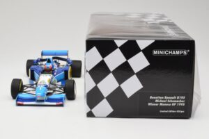 Benetton Renault B195 #1 M. Schumacher Winner Monaco GP 1995 Minichamps 1:18 510952301 Metal — billede 6 af 6