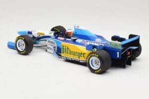 Benetton Renault B195 #1 M. Schumacher Winner Pacific GP F1 World Champion 1995 Minichamps 1:18 510953301 Metal — billede 5 af 6