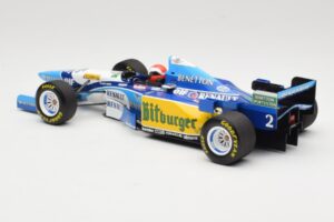 Benetton Renault B195 #2 J. Herbert Winner British GP 1995 Minichamps 1:18 110950802 Metal — billede 5 af 6