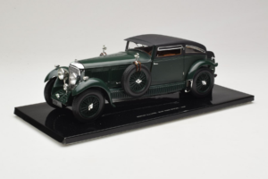 Bentley 6.5 Litre Gurney Nutting Saloon Blue Train Special Grøn Minichamps 1:18 100139520 Metal