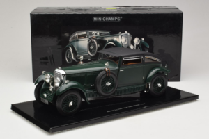 Bentley 6.5 Litre Gurney Nutting Saloon Blue Train Special Grøn Minichamps 1:18 100139520 Metal — billede 8 af 8