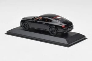 Bentley Continental GT Sort Med Sorte Fælge Minichamps 1:43 BENTLEY002 Metal — billede 3 af 4